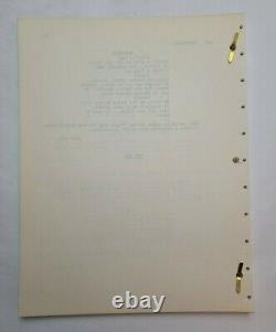 LOUIS ARMSTRONG CHICAGO STYLE / 1975 TV Movie Script, jazz great Biography film