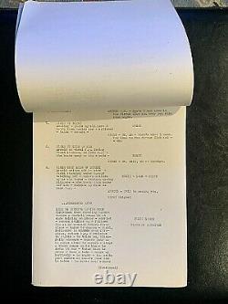 Lady On A Train 1945 Original Continuity & Dialogue Movie Script, Deanna Durbin