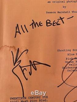 Lance Armstrong Ben Stiller Signed Autograph DODGEBALL Movie Script Livestrong