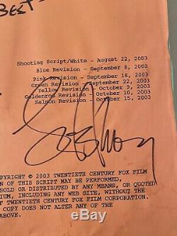Lance Armstrong Ben Stiller Signed Autograph DODGEBALL Movie Script Livestrong