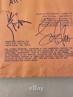 Lance Armstrong Ben Stiller Signed Autograph DODGEBALL Movie Script Livestrong