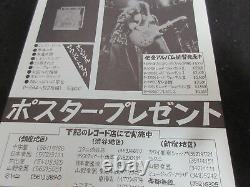 Led Zeppelin Song Remains Same Japan Film Program Book w Ticket Flyer Jimmy Page