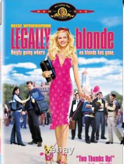 Legally Blonde Original Movie Script Screenplay starring Reese Witherspoon