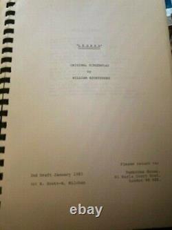 Legend original movie script. 173 pgs. In very good condition. Used
