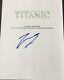 Leonardo Dicaprio Signed Autograph Rare Titanic Full Movie Script With Coa