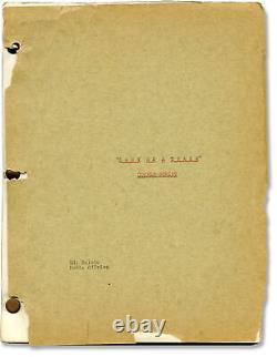 Leslie Charteris LADY ON A TRAIN Original screenplay for the 1945 film #129114