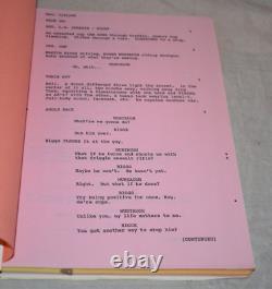 Lethal Weapon 4 Original Production Movie Script Color Revision Pages Rare