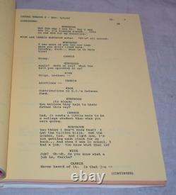 Lethal Weapon 4 Original Production Movie Script Color Revision Pages Rare