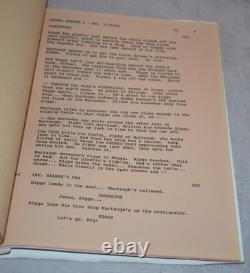 Lethal Weapon 4 Original Production Movie Script Color Revision Pages Rare