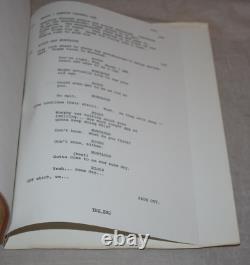 Lethal Weapon 4 Original Production Movie Script Color Revision Pages Rare