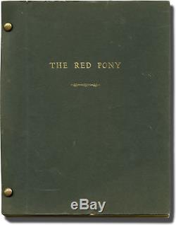 Lewis Milestone RED PONY Original screenplay for the 1949 film 1947 #143525