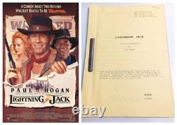 Lightning Jack 1994 Production Used Camera Department Original Movie Film Script