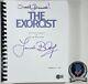 Linda Blair Signed The Exorcist Complete Movie Script A Autograph Regan Bas Coa