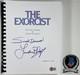 Linda Blair Signed The Exorcist Complete Movie Script A Autograph Regan Bas Coa