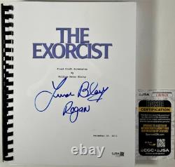 Linda Blair Signed The Exorcist Complete Movie Script Autograph ReganJSA COA
