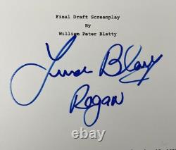 Linda Blair Signed The Exorcist Complete Movie Script Autograph ReganJSA COA