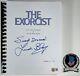 Linda Blair Signed The Exorcist Complete Movie Script C Autograph Regan Bas Coa