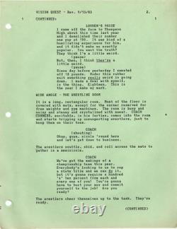 Linda Fiorentino Matthew VISION QUEST Original screenplay for the 1985 #169068