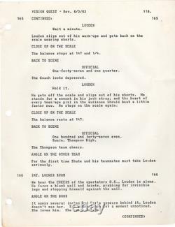 Linda Fiorentino Matthew VISION QUEST Original screenplay for the 1985 #169068