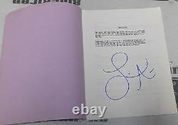 Lisa Ann 4x Signed Personally Used Dirty Western 2 Movie Script BAS Beckett COA