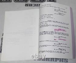 Lisa Ann 4x Signed Personally Used Dirty Western 2 Movie Script BAS Beckett COA