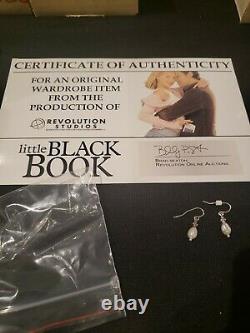 Little Black Book Brittany Murphy Earrings Movie, Screen Used Original, COA
