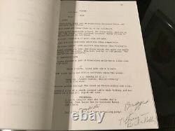 Little Miss Movie Script With Handwritten Corrections By Tom Laughlin Billy Jack