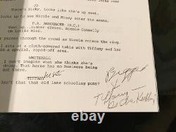 Little Miss Movie Script With Handwritten Corrections By Tom Laughlin Billy Jack