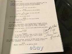 Little Miss Movie Script With Handwritten Corrections By Tom Laughlin Billy Jack