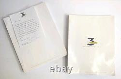 Loaded Weapon Multiple Drafts Movie Scripts & Casting Letter Richard Moll 91/92