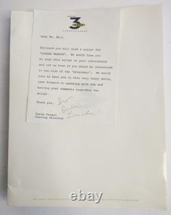 Loaded Weapon Multiple Drafts Movie Scripts & Casting Letter Richard Moll 91/92