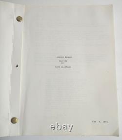 Loaded Weapon Multiple Drafts Movie Scripts & Casting Letter Richard Moll 91/92