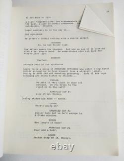 Loaded Weapon Multiple Drafts Movie Scripts & Casting Letter Richard Moll 91/92