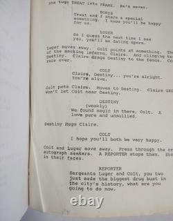 Loaded Weapon Multiple Drafts Movie Scripts & Casting Letter Richard Moll 91/92