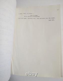 Loaded Weapon Multiple Drafts Movie Scripts & Casting Letter Richard Moll 91/92