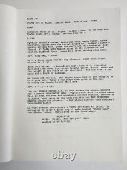 Loaded Weapon Multiple Drafts Movie Scripts & Casting Letter Richard Moll 91/92