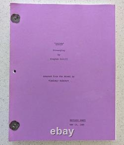 Lolita (1997) Movie Film Script Screenplay