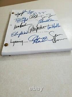 Lord of the Rings Fellowship of the Ring Movie Script signed by the Cast withCOA