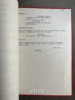 Los solos by Ron Bishop vintage movie script