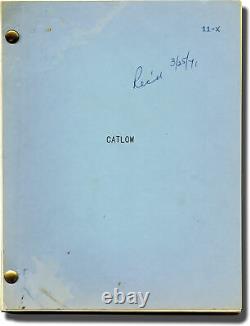 Louis L'Amour CATLOW Original screenplay for the 1971 film #139249