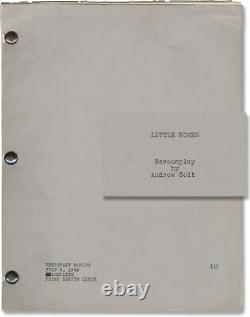 Louisa May Alcott LITTLE WOMEN Original screenplay for the 1949 film #157452