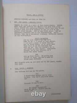 Lovin' Molly (1972) Original Movie Script of Larry McMurtry's'Leaving Cheyenne