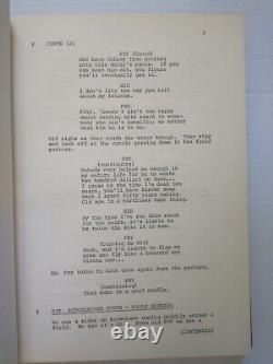 Lovin' Molly (1972) Original Movie Script of Larry McMurtry's'Leaving Cheyenne