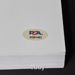 Luc Besson Signed Leon The Professional Movie Script Full 110 Page Psa Autograph