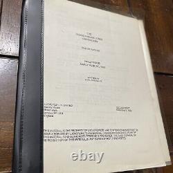 Lucas Film Restricted Script The Young Indiana Jones Chronicles 2nd draft 1992