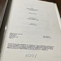 Lucas Film Restricted Script The Young Indiana Jones Chronicles 2nd draft 1992