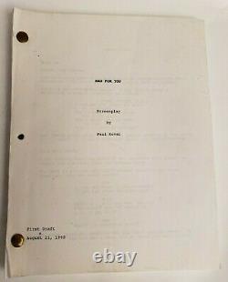 MAD FOR YOU / Paul Koval 1992 Unproduced Movie Script Screenplay, First Draft