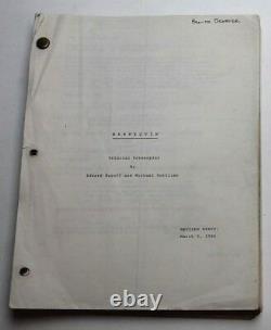 MANNEQUIN / Edward Rugoff 1986 Movie Script Screenplay, Andrew McCarthy