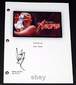 MARK EIDELSTEIN Signed ANORA Full Movie SCRIPT Screenplay autograph Oscars