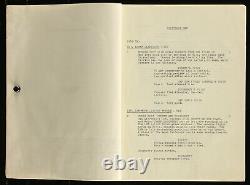 MAROONED Original Movie Script 1965 FRANK CAPRA VERSION SF Thriller Gregory Peck